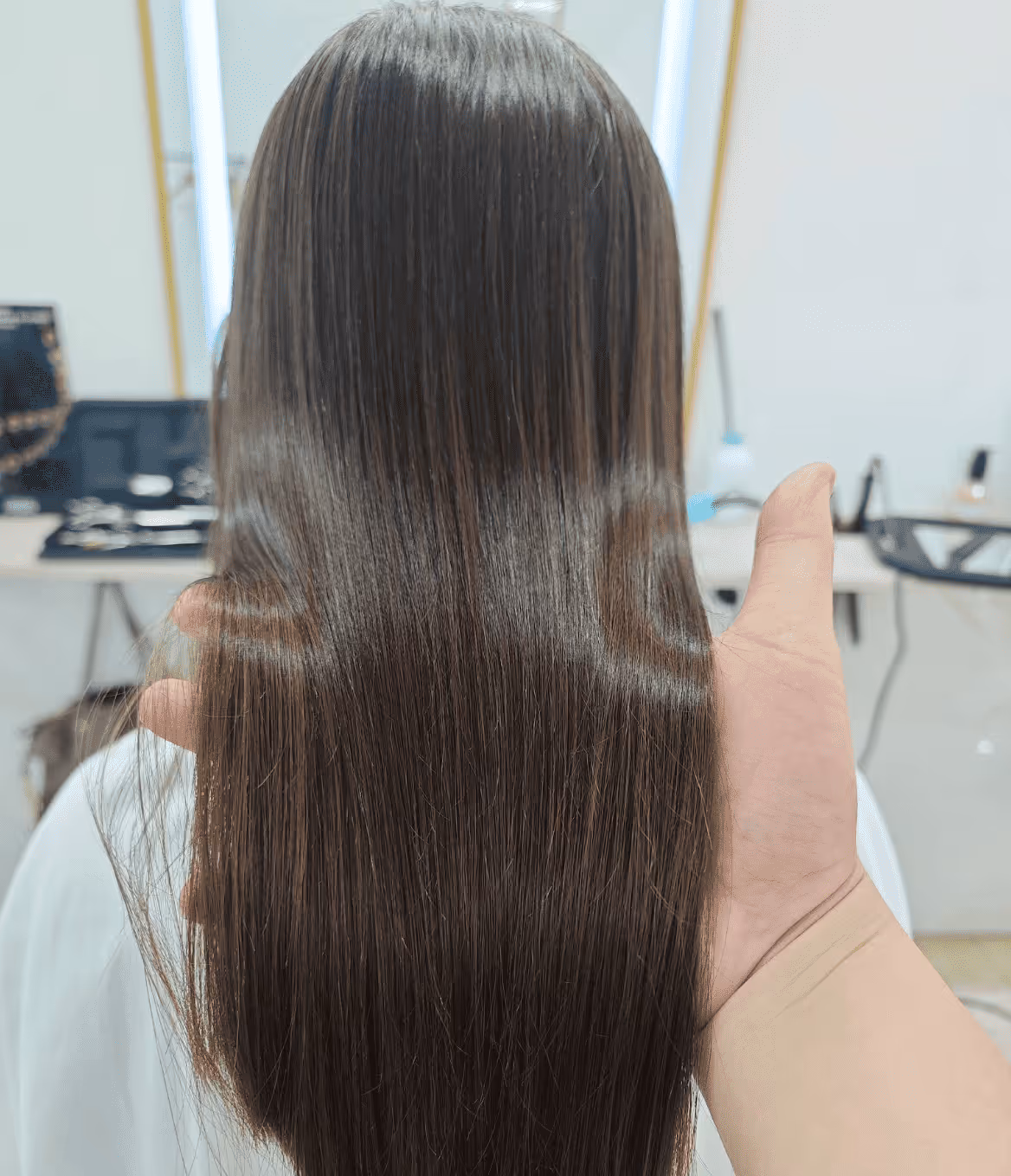 Alisado japonés sedoso